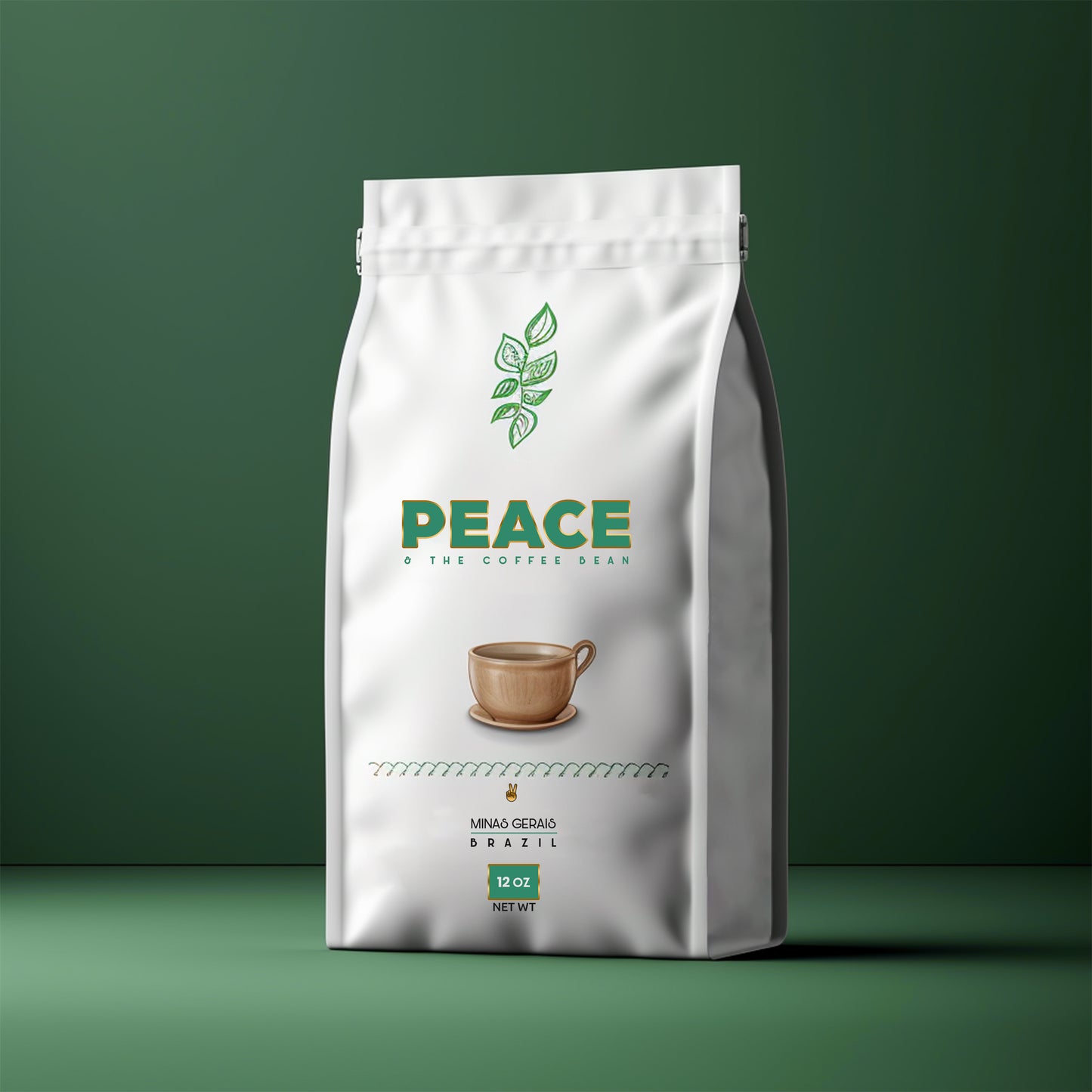 Peace & The Coffee Bean Signature Series Brazilian Dark Roast